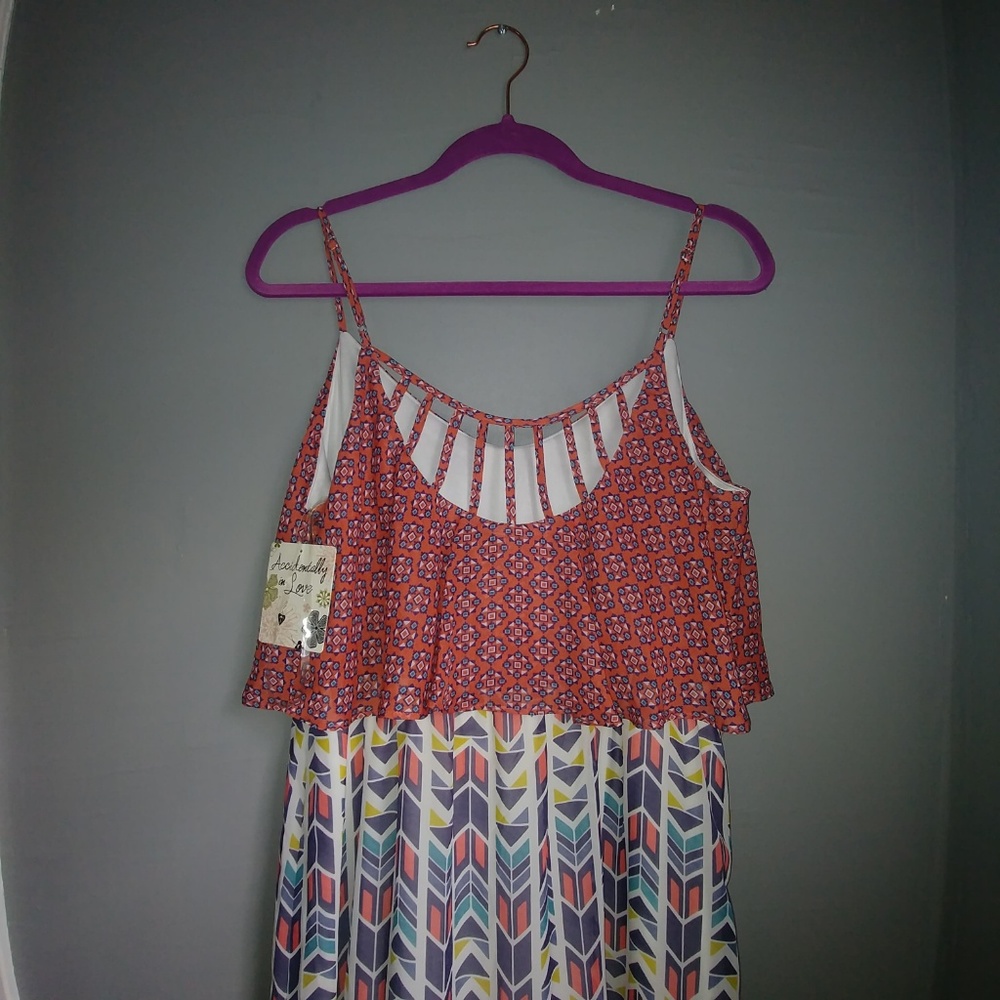 NWT Accidentally in Love Maxi Dress - Picture 3 of 7
